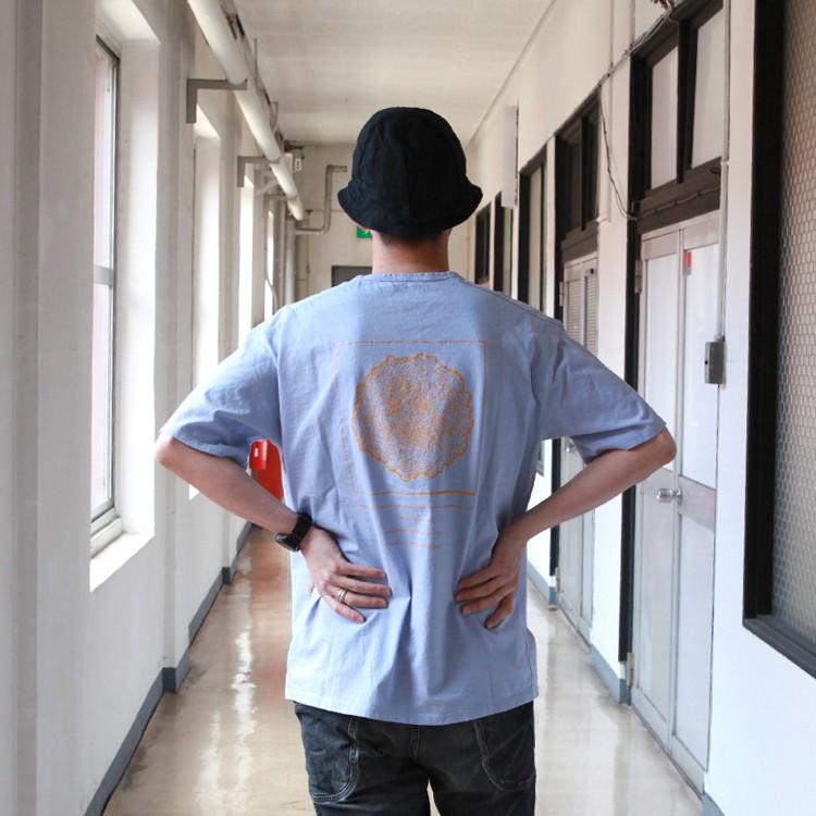 remilla レミーラ トップス Tシャツ ドローバック : BROWN FLOOR