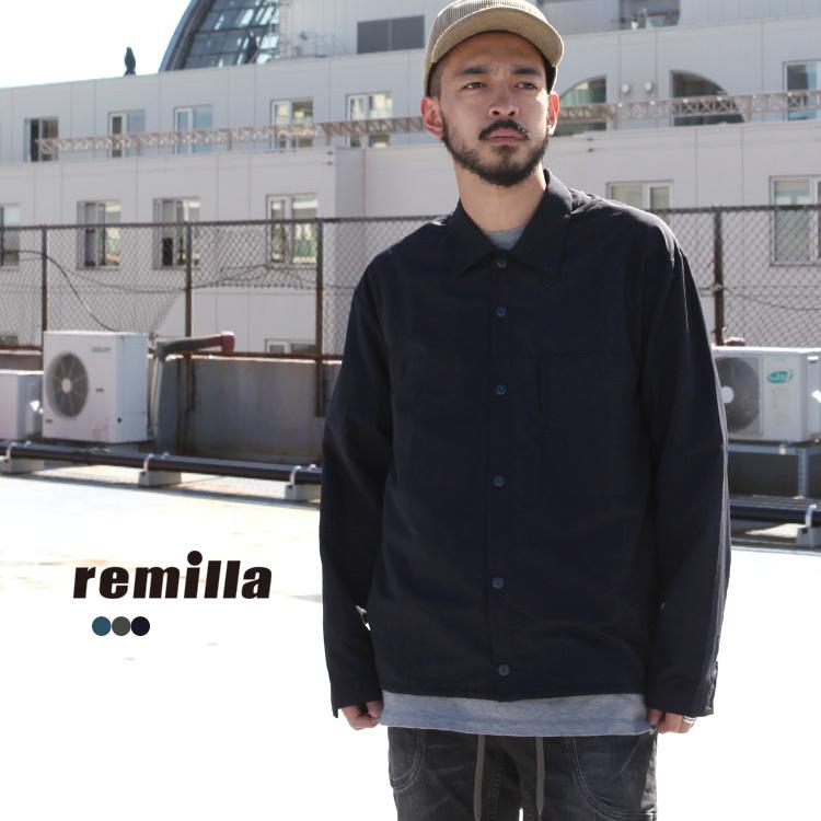 remilla（レミーラ） トップス シャツ タスランシャツ : BROWN FLOOR