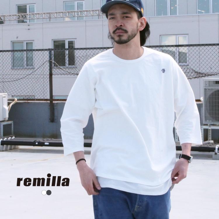 remilla レミーラ トップス コードドルマン七分Tee : BROWN