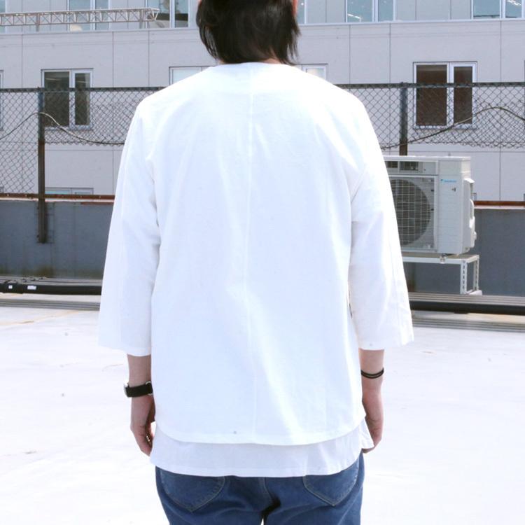 remilla（レミーラ） トップス コードドルマン七分Tee : BROWN FLOOR