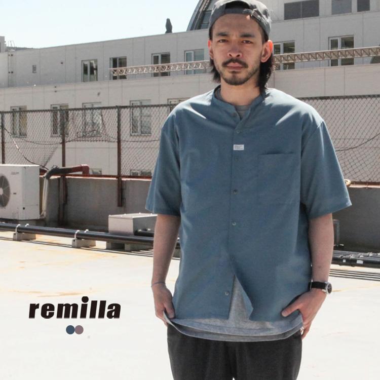 remilla（レミーラ） トップス シャツ コルトネックシャツ : BROWN