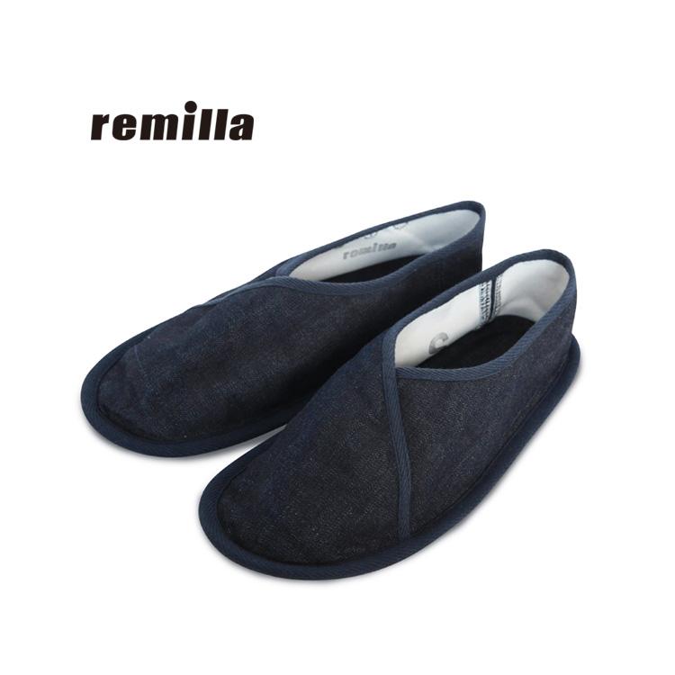remilla（レミーラ） ルームシューズ ルームスリッポン : BROWN FLOOR 