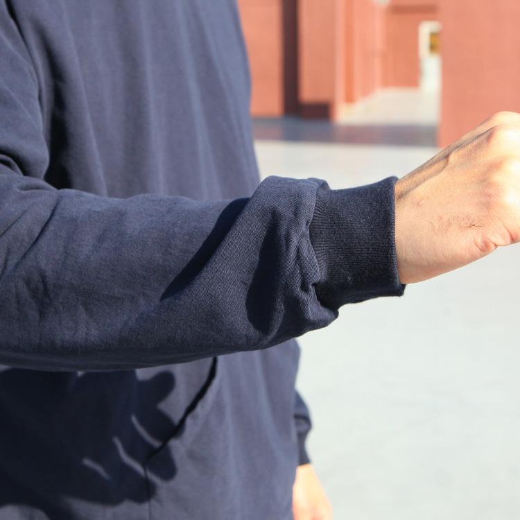 remilla（レミーラ） パーカー トップス リバースモックフード : BROWN