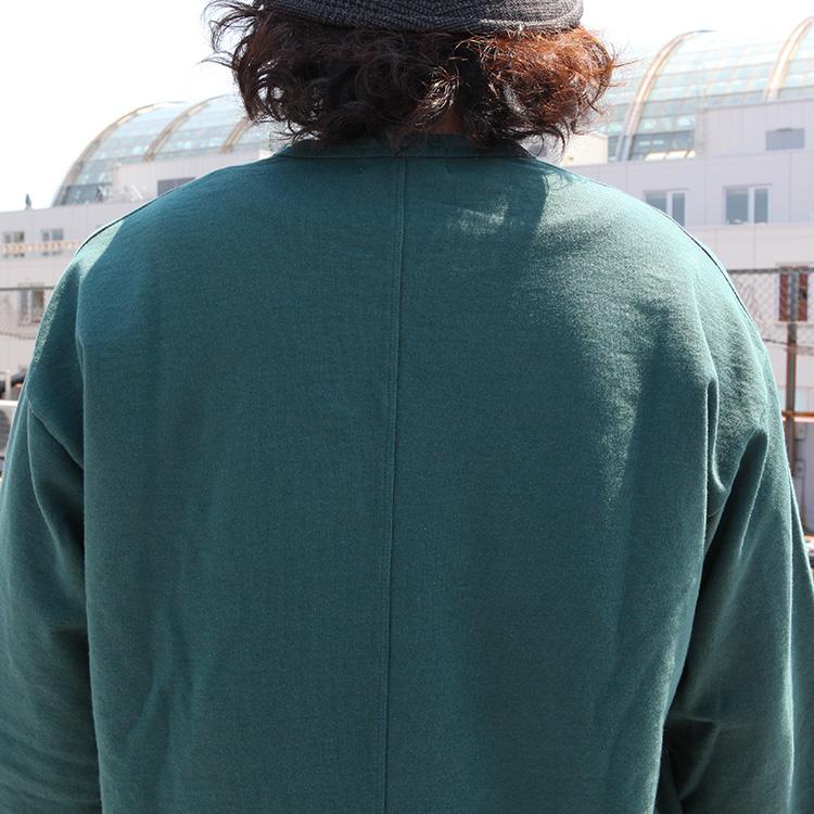 remilla レミーラ トップス コード七分スエット 2023SS : BROWN