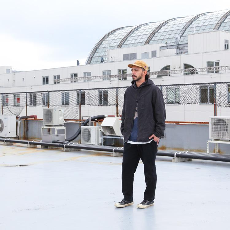 remilla レミーラ アウター ワークスモック 2023AW : BROWN