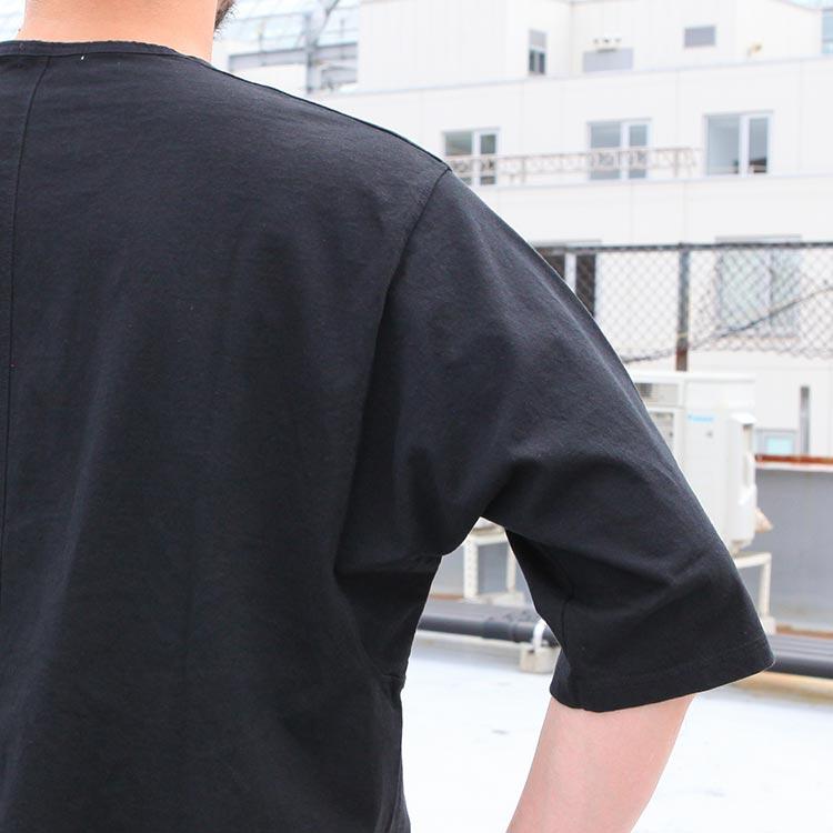 remilla（レミーラ） トップス オーバル五分ヘンリー 2024SS : BROWN