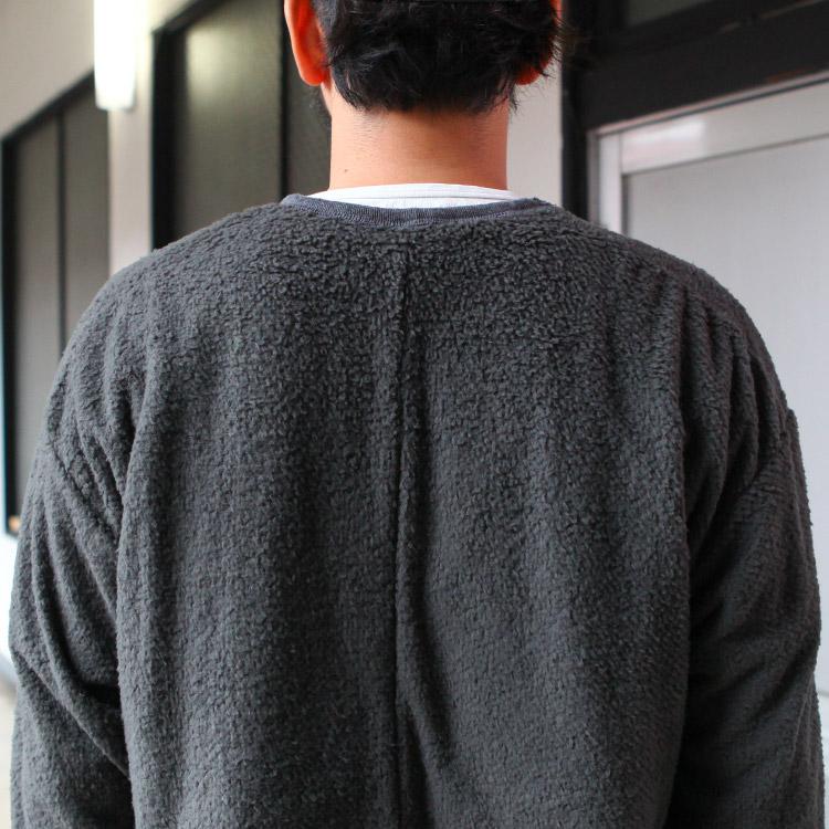 remilla レミーラ トップス リバースモック 2024AW : BROWN remilla レミーラ トップス リバースモック 2024AW : BROWN