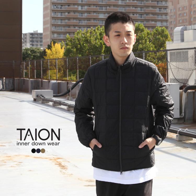 TAION（タイオン） ダウン インナーダウン HI NECK W-ZIP DOWN JKT