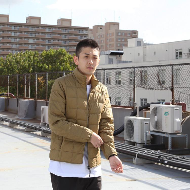 TAION（タイオン） ダウン インナーダウン HI NECK W-ZIP DOWN JKT