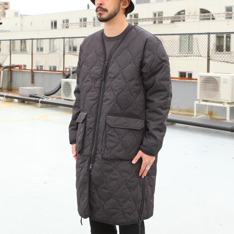 TAION タイオン アウター コート MILITARY V NECK ZIP DOWN COAT TAION タイオン アウター コート MILITARY V NECK ZIP DOWN COAT