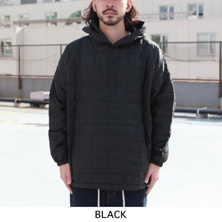 TAION（タイオン） ダウンパーカー OVER SIZE DOWN PK : BROWN FLOOR