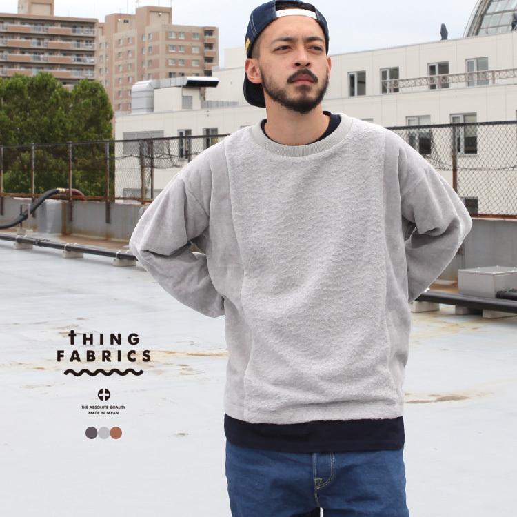 THING FABRICS シングファブリックス トップス TF Switching