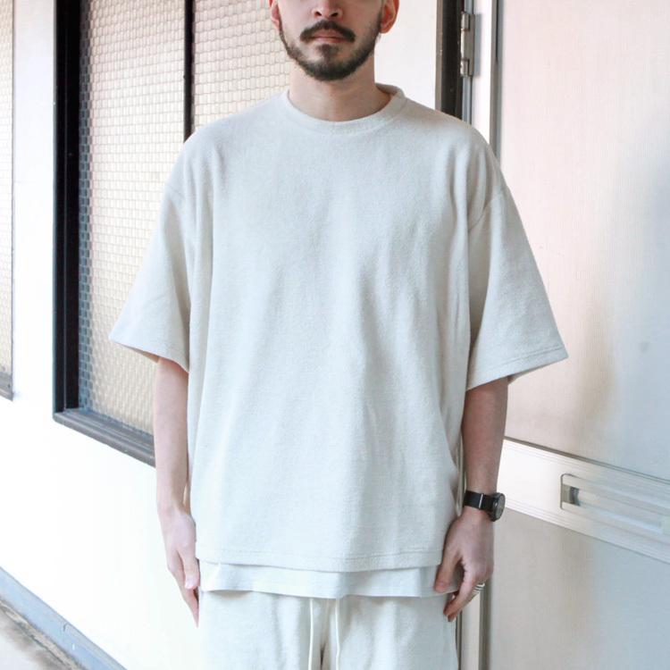 THING FABRICS Tシャツ ホワイト 新品　サイズ2 THING FABRICS（シングファブリックス） トップス Tシャツ TF Easy Fit