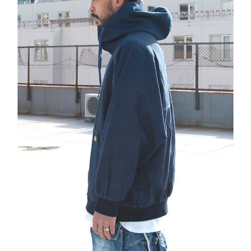 natal design（ネイタルデザイン） NATAL DESIGN DENIM SWEAT PARKA