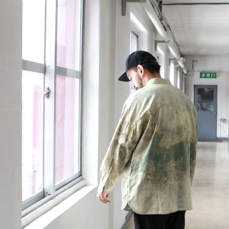 natal design（ネイタルデザイン） シャツ トップス BIG LOMAN : BROWN