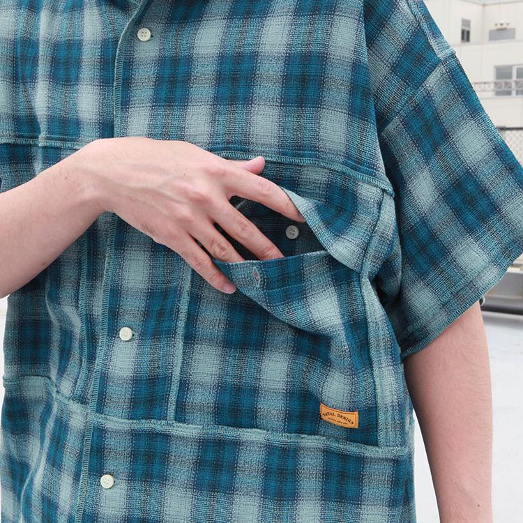 natal design（ネイタルデザイン） トップス シャツ 半袖 PANEL BEATER