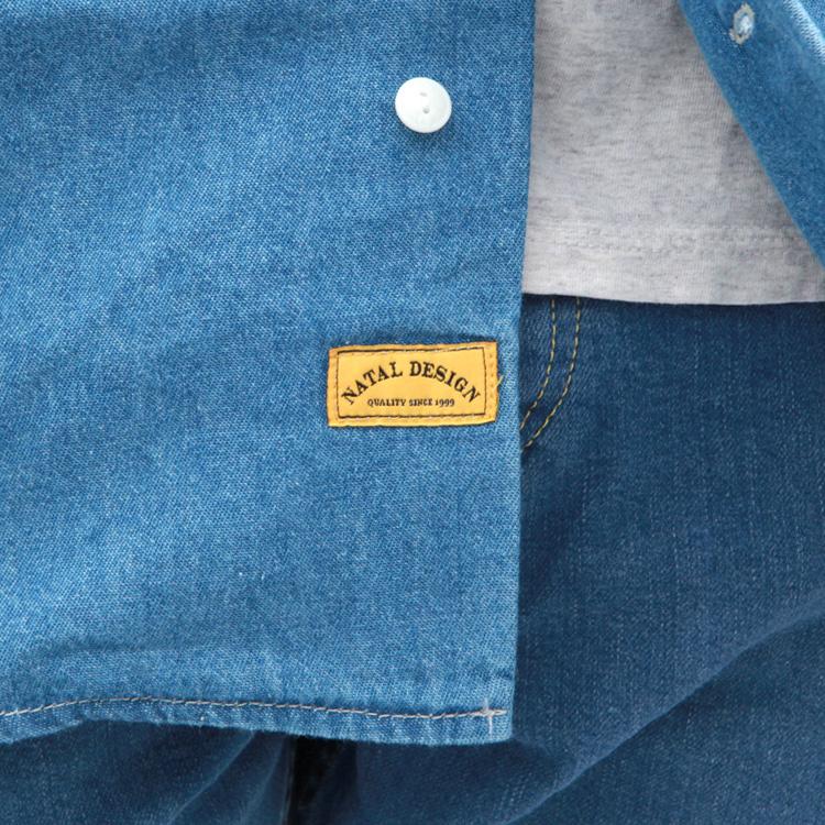 ネイタルデザインデニムシャツ L natal design ネイタルデザイン NATAL DESIGN シャツ デニム