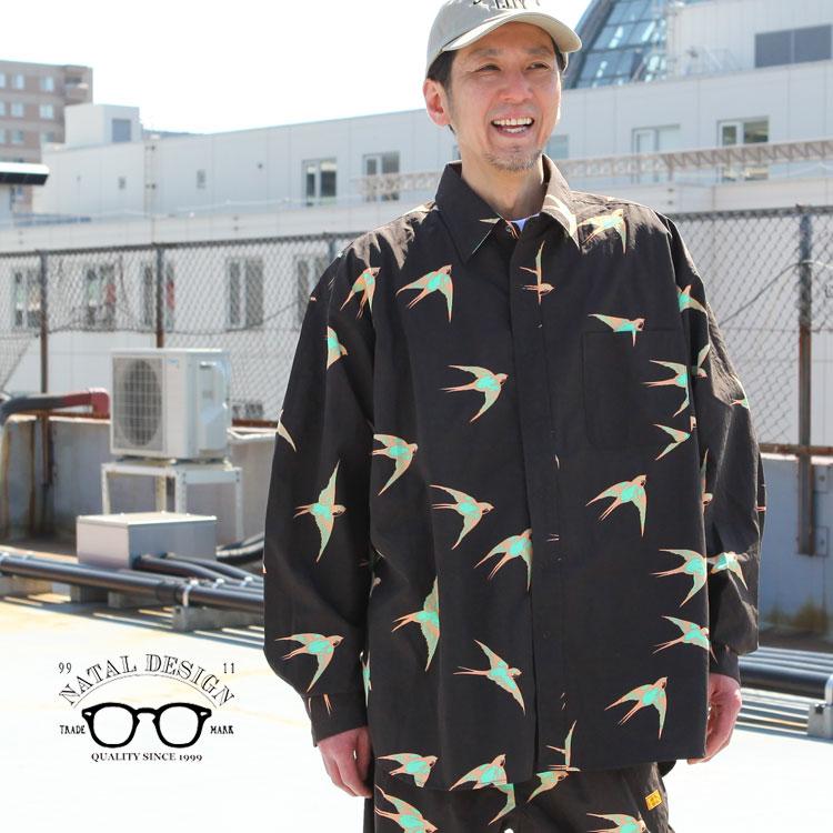 natal design（ネイタルデザイン） トップス シャツ 長袖 HOME BOUND