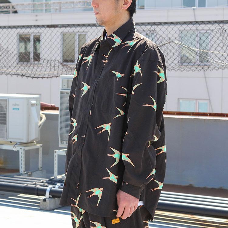 natal design（ネイタルデザイン） トップス シャツ 長袖 HOME BOUND
