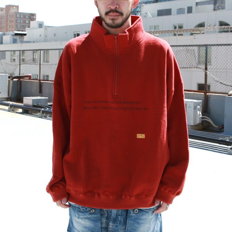 natal design（ネイタルデザイン） トップス C.C.SWEAT HALF ZIP