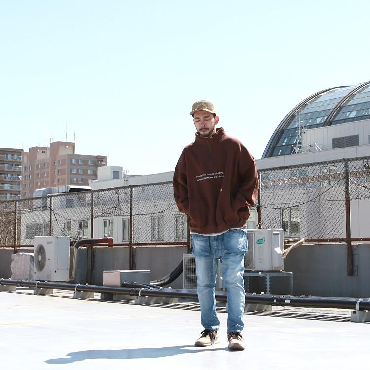 natal design（ネイタルデザイン） トップス C.C.SWEAT HALF ZIP