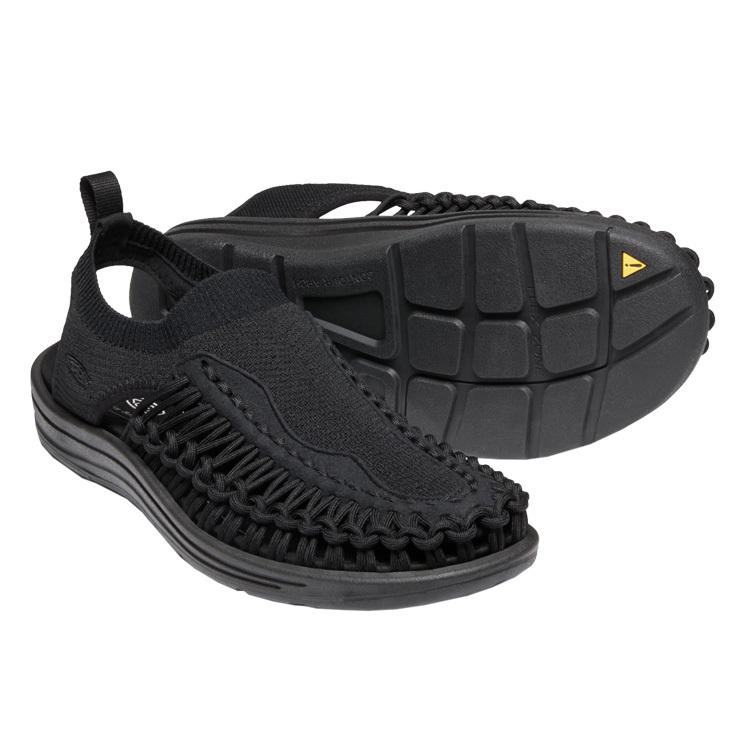 KEEN UNEEK EVO 25cmブラック サンダル KEEN キーン スポーツサンダル メンズ 男性 シューズ ユニーク