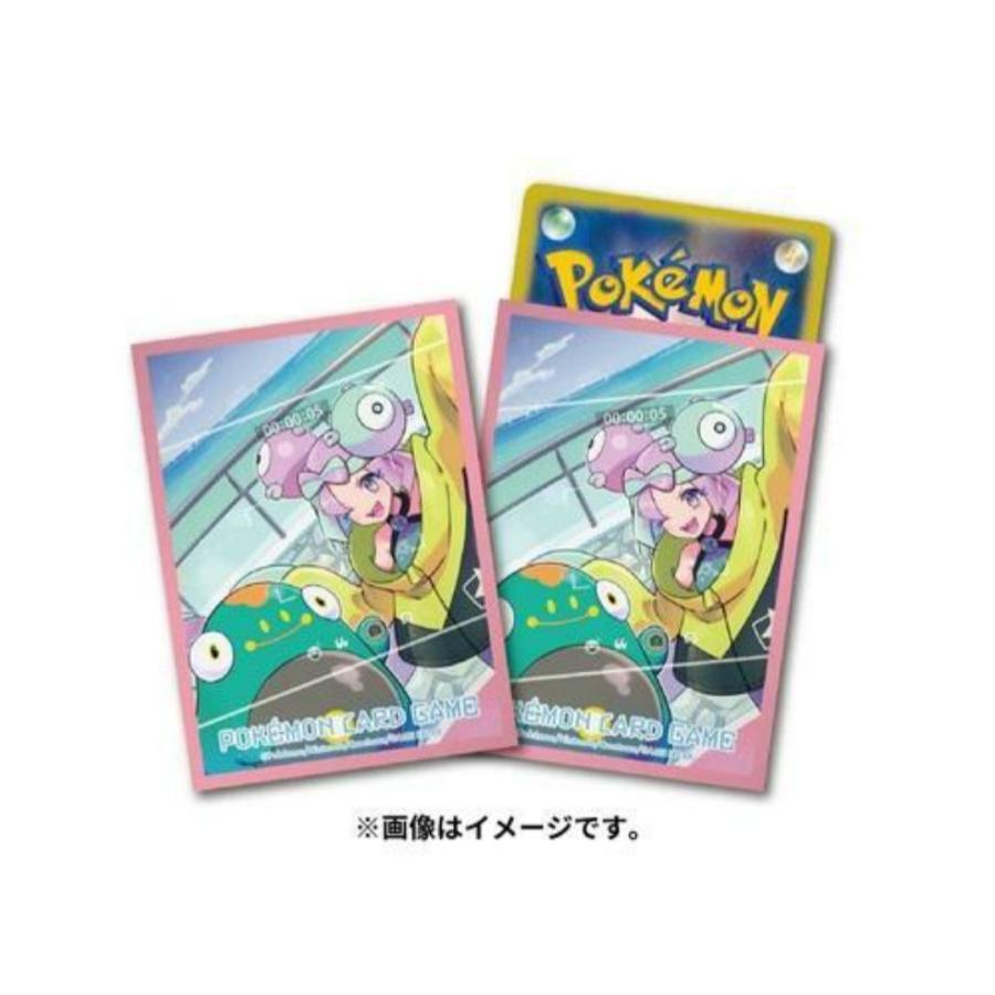 ポケモンカードゲーム デッキシールド 8個セット ポケモンカードゲーム デッキシールド ナンジャモ ジムセット