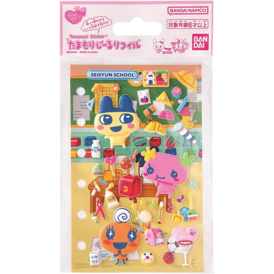 BANDAI（バンダイ） たまもりしーるリフィル 青春スクールセット