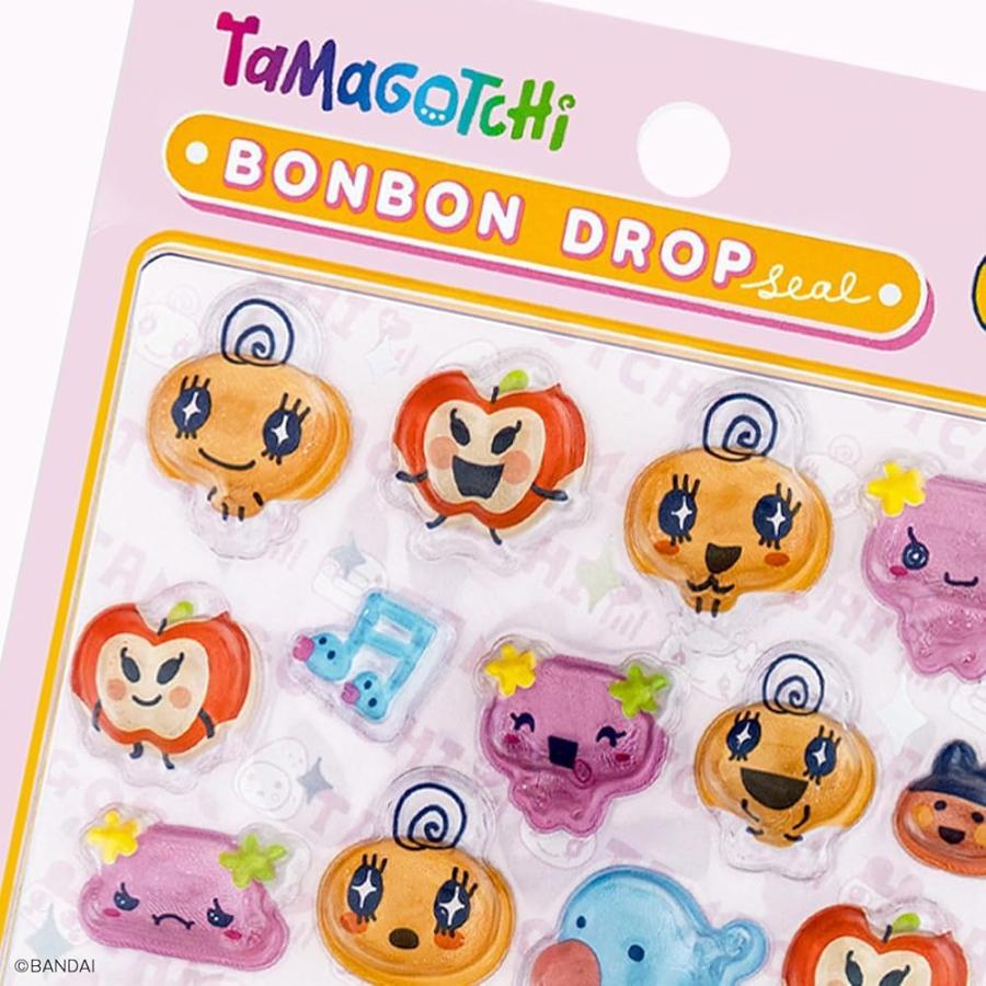 サンスター文具 ボンボンドロップシール めめっち たまごっち 正規品