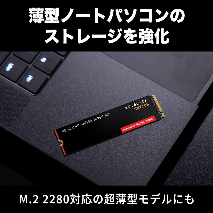 WD Black Western Digital ウエスタンデジタル 内蔵SSD 1TB SN7100 M.2