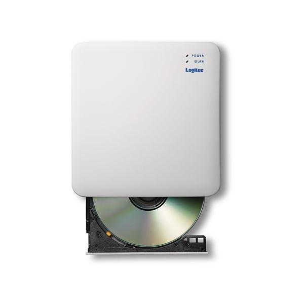 【SALE／37%OFF】 WiFi対応DVDディスクドライブ エレコム 5GHz LDR-PS5GWU3PWH ホワイト USB3.0 DVD再生対応 iOS_Android対応 ブルーレイ、DVDプレーヤー