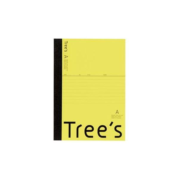 超美品の （まとめ）キョクトウ・アソシエイツ Trees A5 A罫 30枚 イエロー〔×50セット〕 その他ノート、紙製品