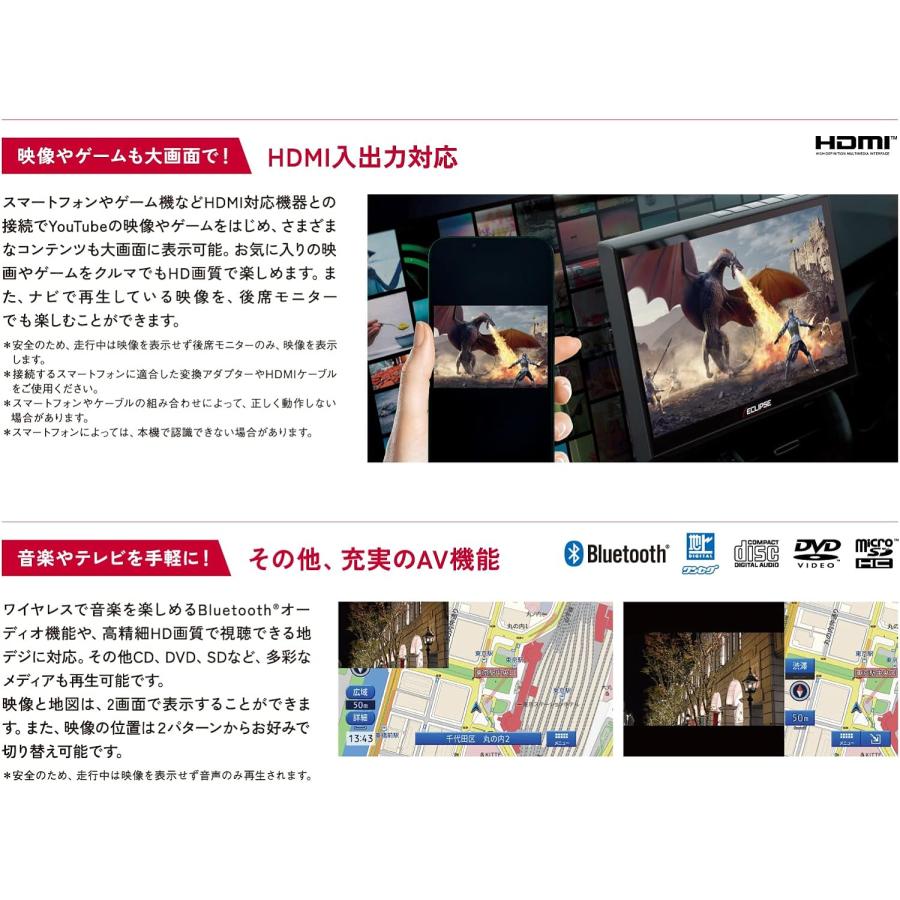 ECLIPSE AVN-HS01F 新品未開封 送料無料 イクリプス 10.1型 
