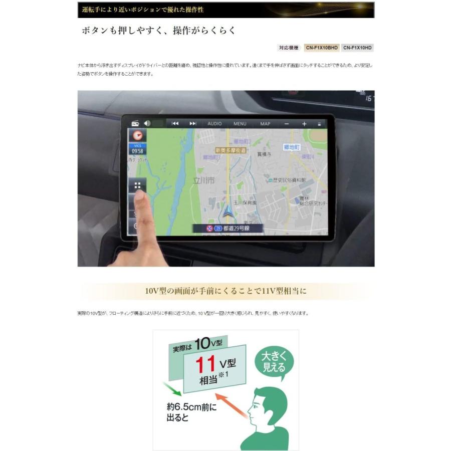 CN-F1X10BHD 当日出荷 パナソニック ストラーダ 地図更新無料 有機EL