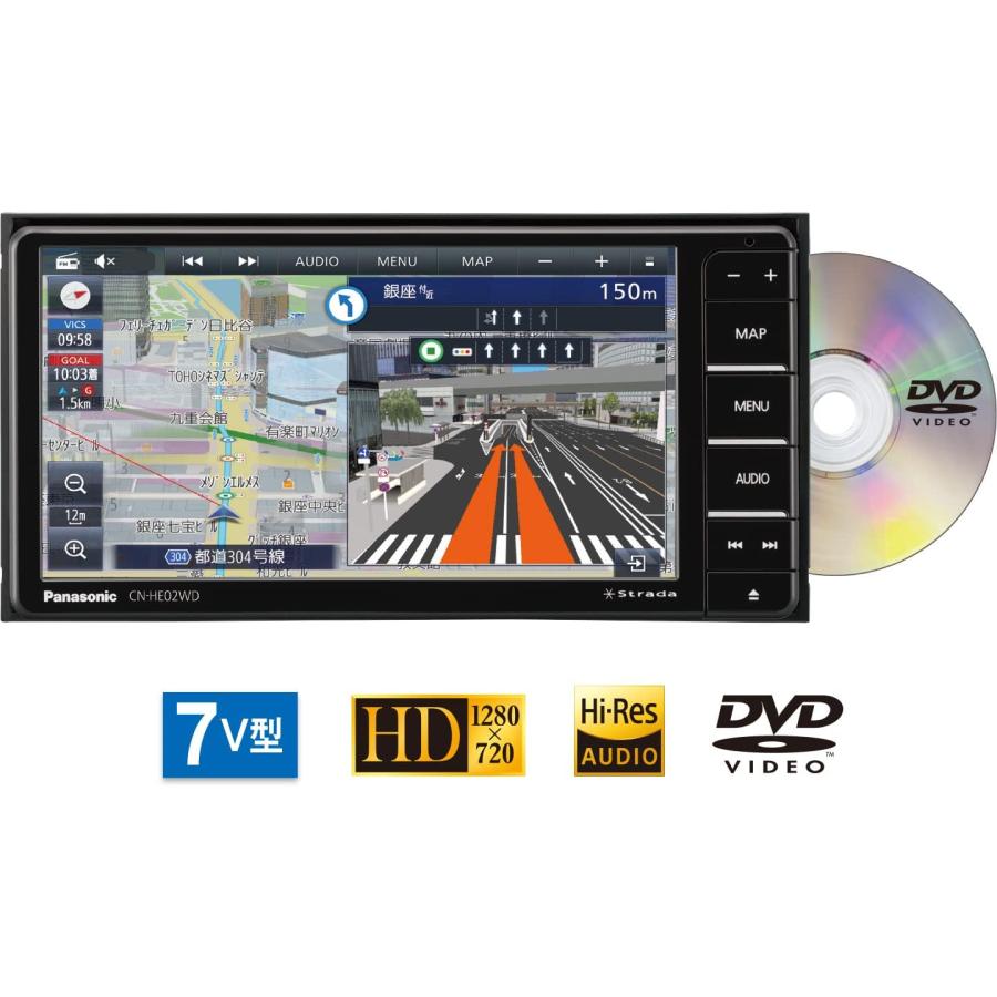 Strada CN-HA02WD 新品 地図更新無料 パナソニック ストラーダ Strada CN-HA02WD 新品 地図更新無料 パナソニック ストラーダ