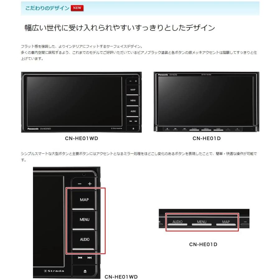 CN-HE01D 代引手数料無料 パナソニック ストラーダ 新品 HD液晶 180mm2DIN 地デジ DVD CD録音 Bluetooth カーナビ Strada :CN-HE01D:カーナビショップ・ブラウンサイド - 通販 - Yahoo!ショッピング CN-HE01D 代引手数料無料 パナソニック ストラーダ 新品 HD液晶 180mm2DIN 地デジ DVD CD録音 Bluetooth カーナビ Strada :CN-HE01D:カーナビショップ・ブラウンサイド - 通販 - Yahoo!ショッピング