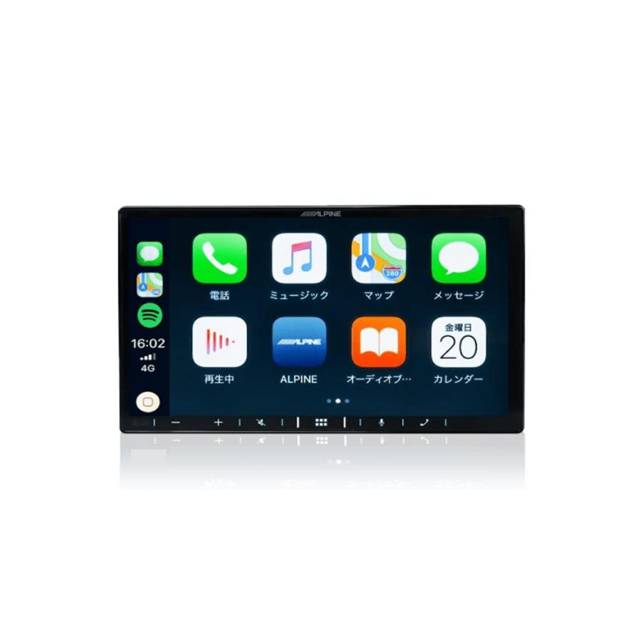 DA7 当日出荷 新品未開封 送料無料 アルパイン ALPINE 7インチディスプレイオーディオ Apple CarPlay  Android Auto AUX バックカメラ接続｜brownside-navi｜02