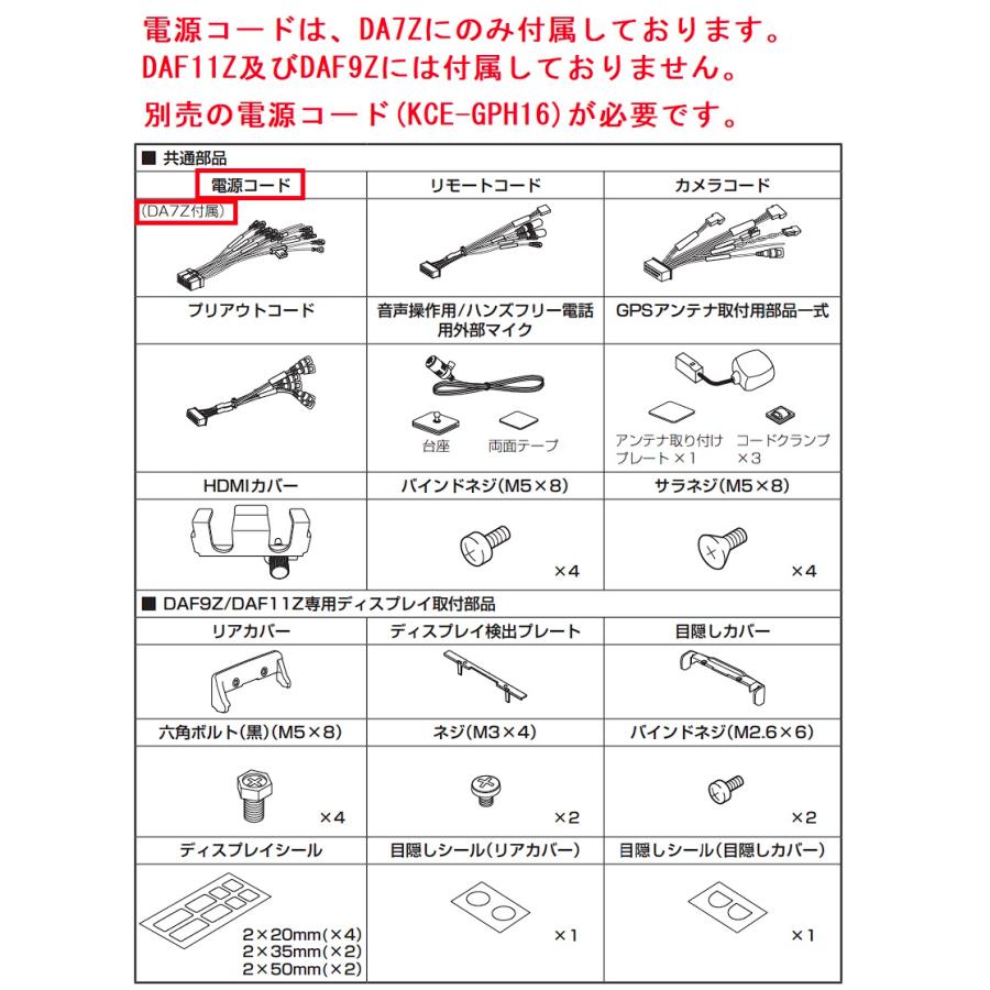 ALPINE（アルパイン） DAF9Z 新品未開封 送料無料 9型 ディスプレイ