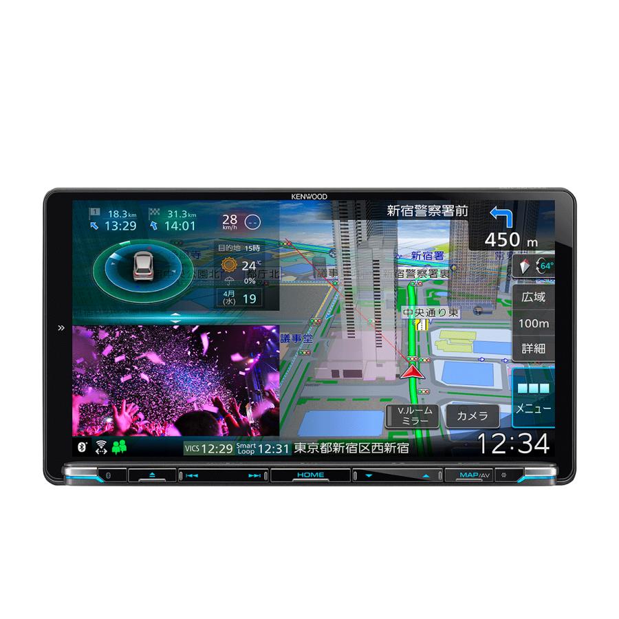 彩速ナビ 【2点セット販売】MDV-M910HDL+トヨタ車用ダイレクト接続