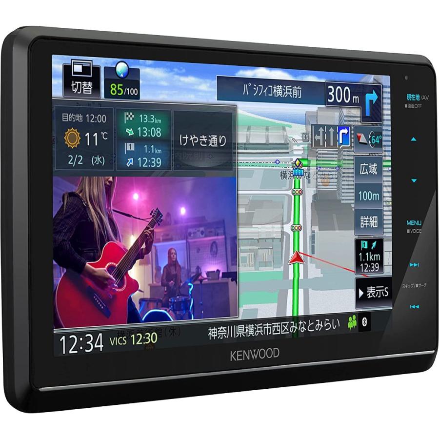 未使用品 KENWOOD 彩速 MDV-S809F 8型 フローティングナビ