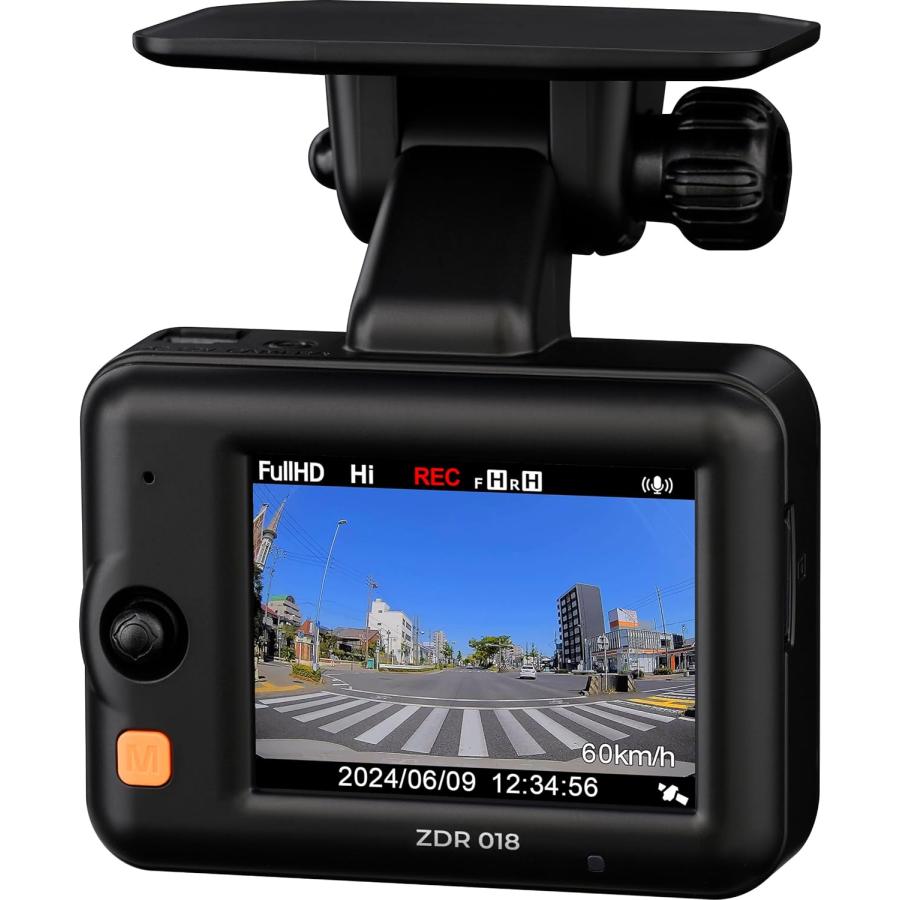 コムテック ZDR018 3年保証 前後2カメラ ドライブレコーダー