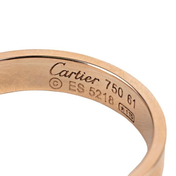 Cartier ピンクゴールドリング Cartier Lanier #48 Ring, 18K Pink Gold, Women's, CARTIER