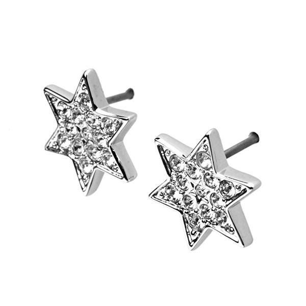 並行輸入 スワロフスキー ピアス  1106525 シルバー 爆買 | SWAROVSKI | 01