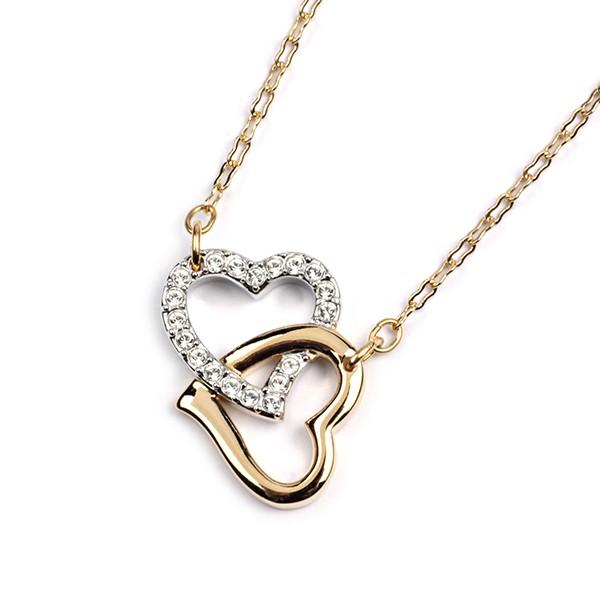 並行輸入 スワロフスキー ネックレス Match ネックレス 1062708 シルバー+ゴールド 爆買 | SWAROVSKI