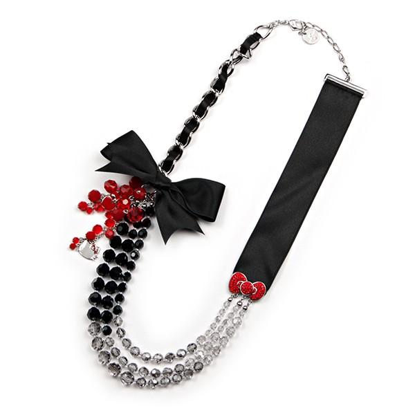 並行輸入 スワロフスキー ネックレス  1120589 シルバー+ブラック 黒 爆買 | SWAROVSKI | 06