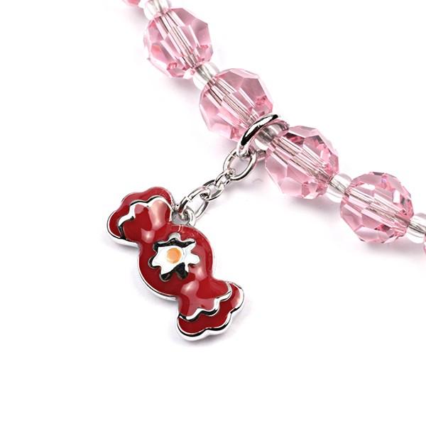 並行輸入 スワロフスキー ブレスレット  1120603 シルバー+ピンク 爆買 | SWAROVSKI | 04