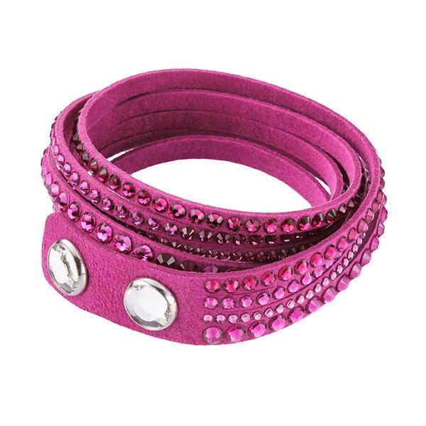 並行輸入 スワロフスキー ブレスレット Slake Deluxe ブレスレット 5124127 フューシャ ピンク 爆買 | SWAROVSKI