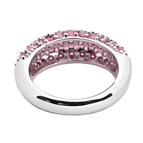 並行輸入 スワロフスキー リング Maeva Salmon Pink リング 1062718 シルバー+ピンク 爆買 | SWAROVSKI | 01