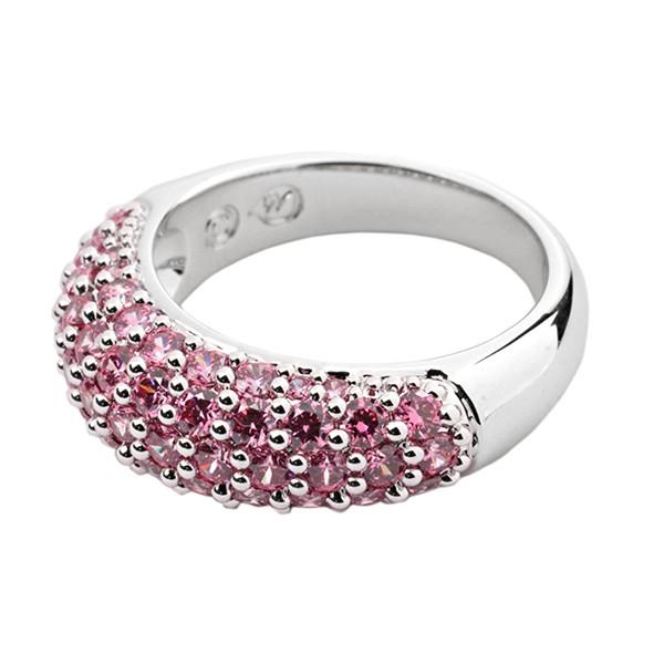 並行輸入 スワロフスキー リング Maeva Salmon Pink リング 1062718 シルバー+ピンク 爆買 | SWAROVSKI | 02