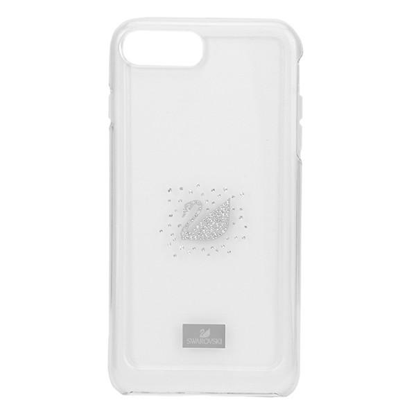 並行輸入 スワロフスキー スマートフォンケース SWAN SILVERY SMARTPHONE ケース 5253377 クリア 爆買 | SWAROVSKI